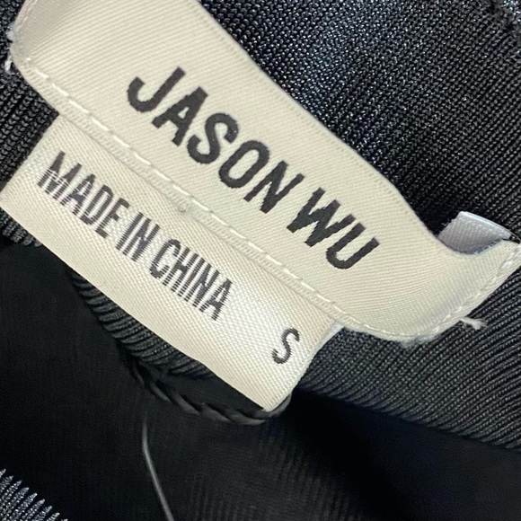 Jason Wu Palazzo Cowl Neck Chain Jumpsuit Medium - Picture 5 of 7